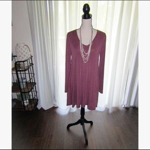 Never Worn Francesca’s Long Sleeve Stretch Dress